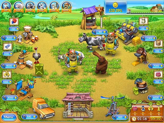 Farm Frenzy 3 - Russia Roulette - 🕹️ Online Game