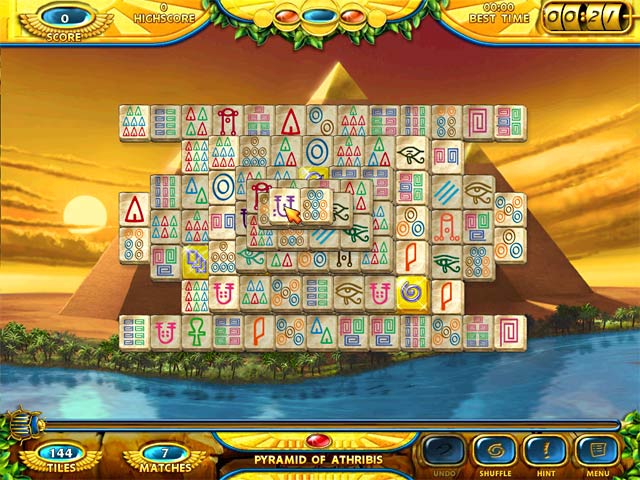 🕹️ Play Tiles of Egypt Game: Free Online Ancient Egyptian Triple Mahjong  Tile Matching Video Game for Kids & Adults