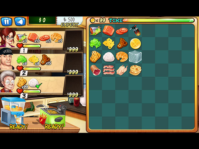 Restaurant Rush > iPad, iPhone, Android, Mac & PC Game