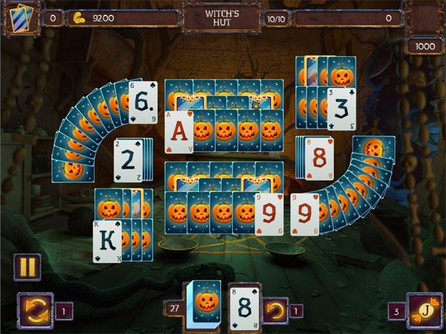 Spooky Ghost Scary Heroes Solitaire Free Cards Games HD Easy Play Solitario  Gratis Horseman Doom Eyes Halloween for Kindle Download free casino apps  offline without internet needed no wifi required. Best solitaire