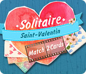 Solitaire Match 2 Cards Saint-Valentin