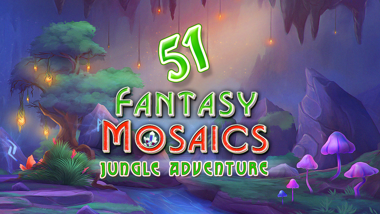 Fantasy Mosaics 51: Jungle Adventure